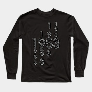 Année de naissance 1953 Long Sleeve T-Shirt